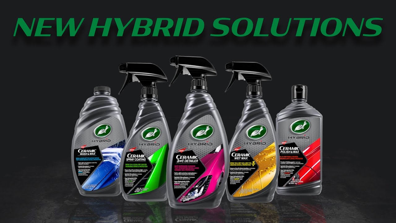 New Turtle Wax Hybrid Solutions Product Range Details Drivedetailed