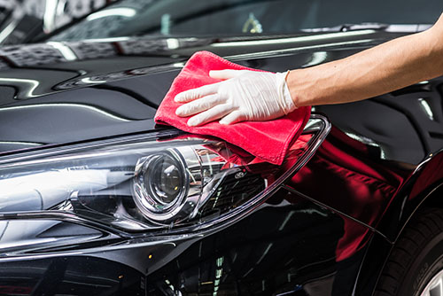 Car Body Polish For AED 129 at Caring Auto Workshop